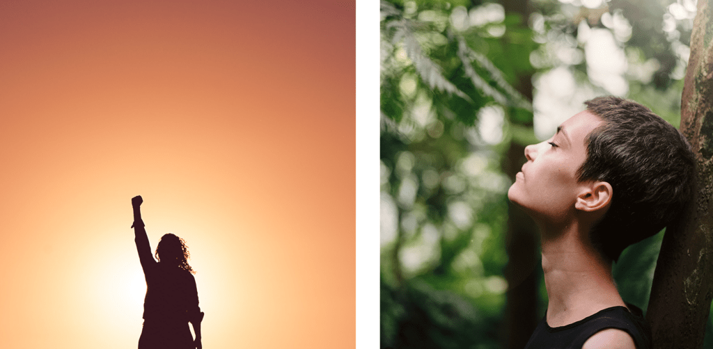 Logro y crecimiento. Aprende a meditar, respirar, fluir.